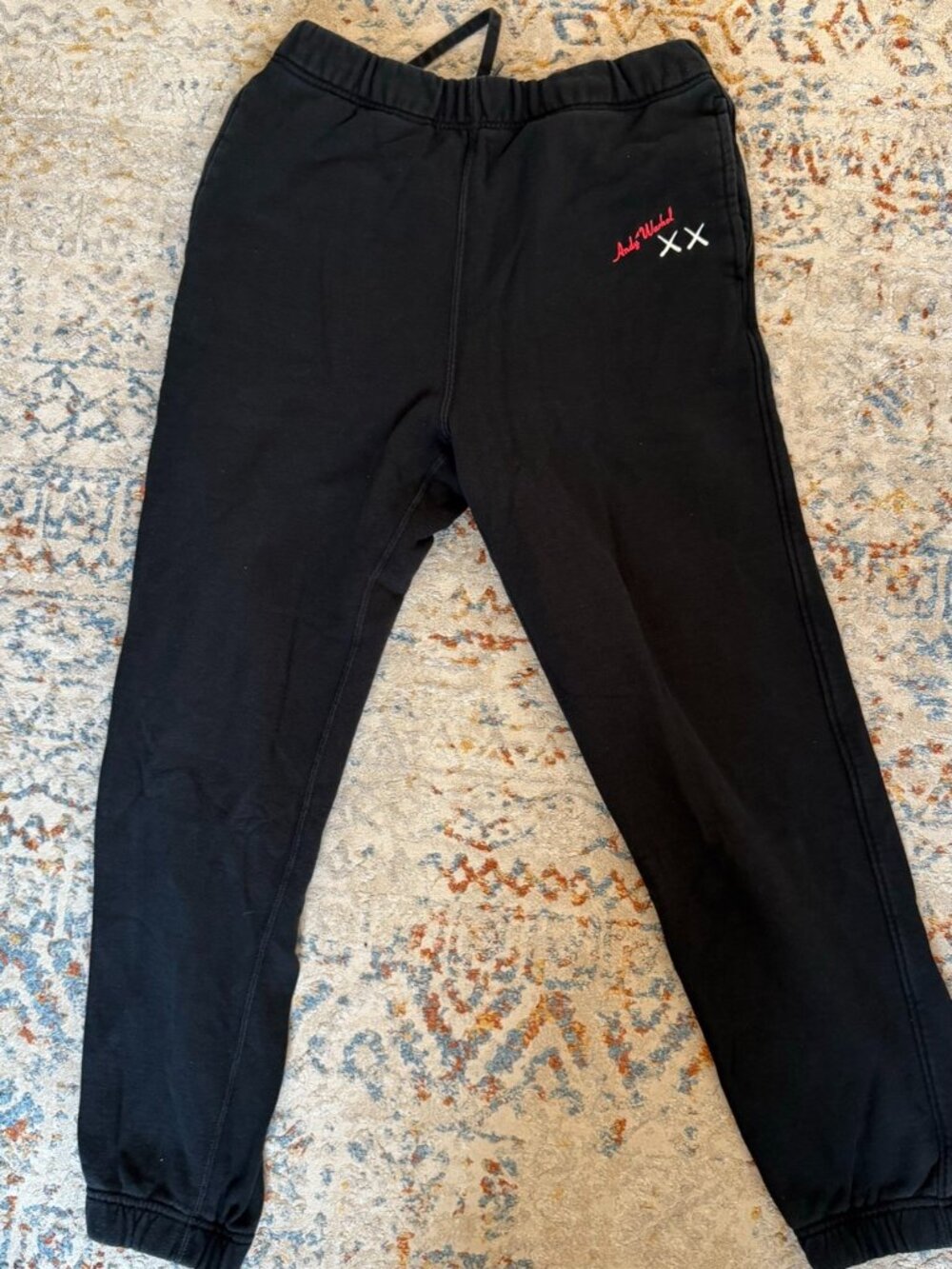 Uniqlo KAWS Warhol Graphic Sweatpants M